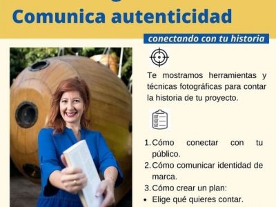 Taller de bases fotográficas para comunicar con autenticidad