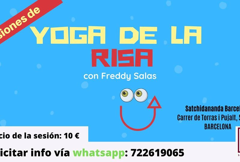 Sesión Yoga de la Risa Risoterapia Sant Gervasi La Bonanova Barcelona