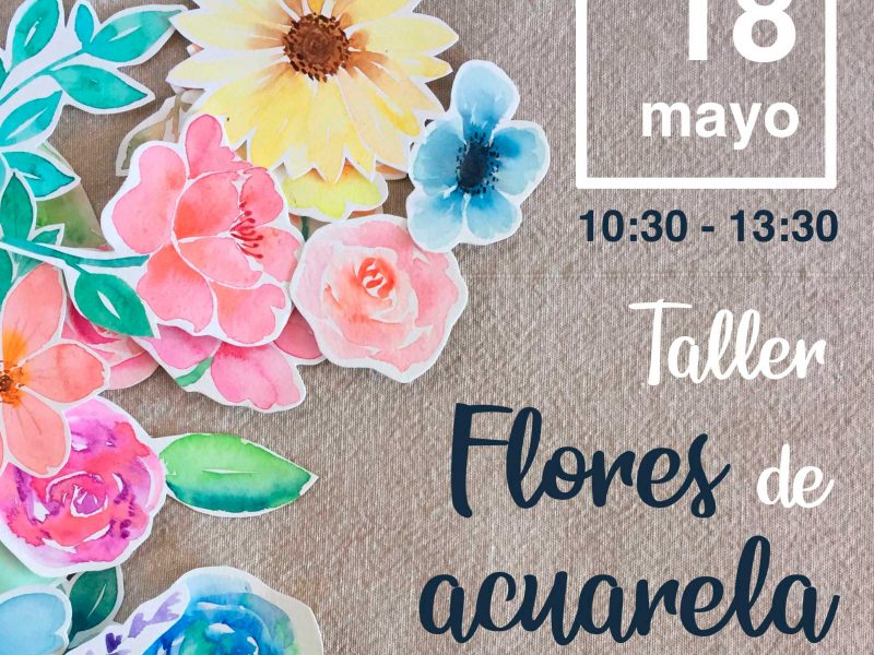 Flores de Acuarela – Taller