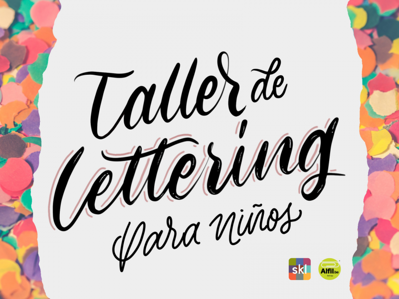 Taller de Lettering para niños en Barcelona