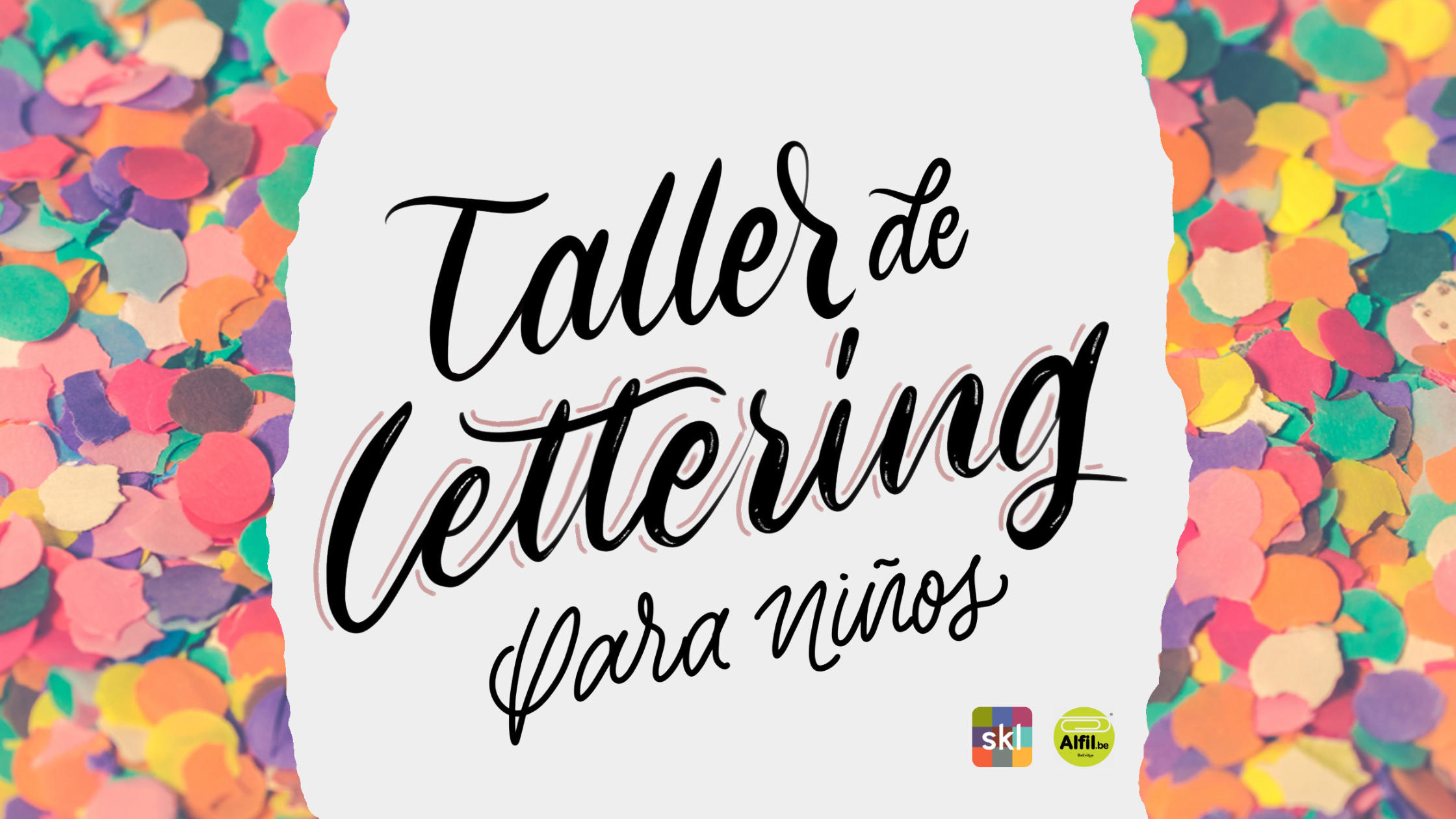 Taller de Lettering para niños en Barcelona