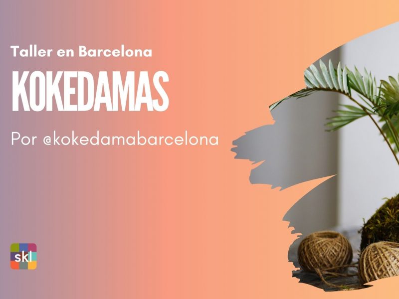 Taller de Kokedamas en Barcelona