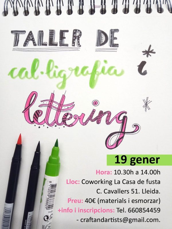 Taller de Cal·ligrafia i Lettering