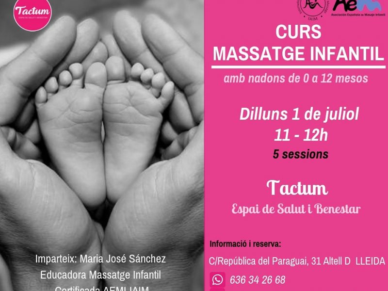 Curs de Massatge Infantil