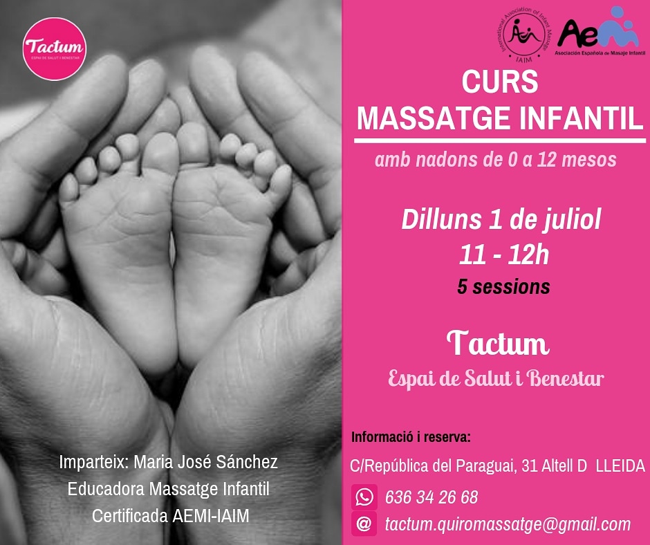 Curs de Massatge Infantil