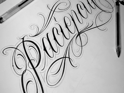 Caligrafía para eventos