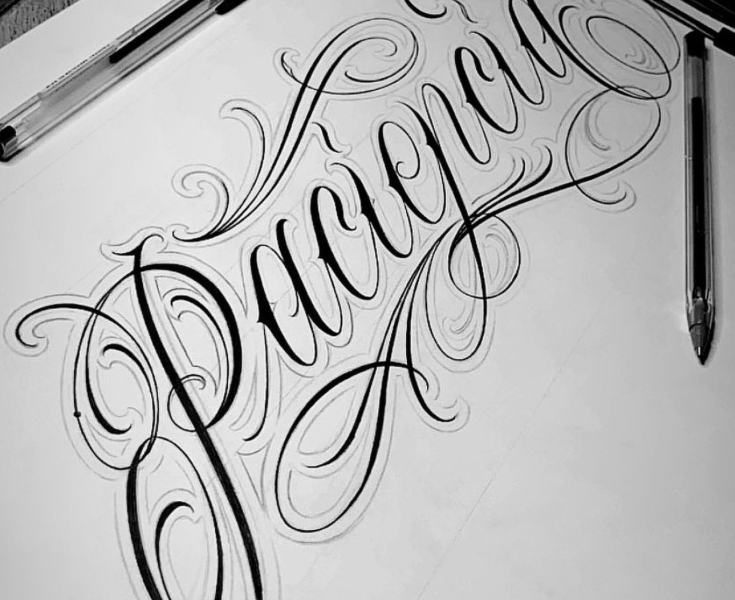 Caligrafía para eventos