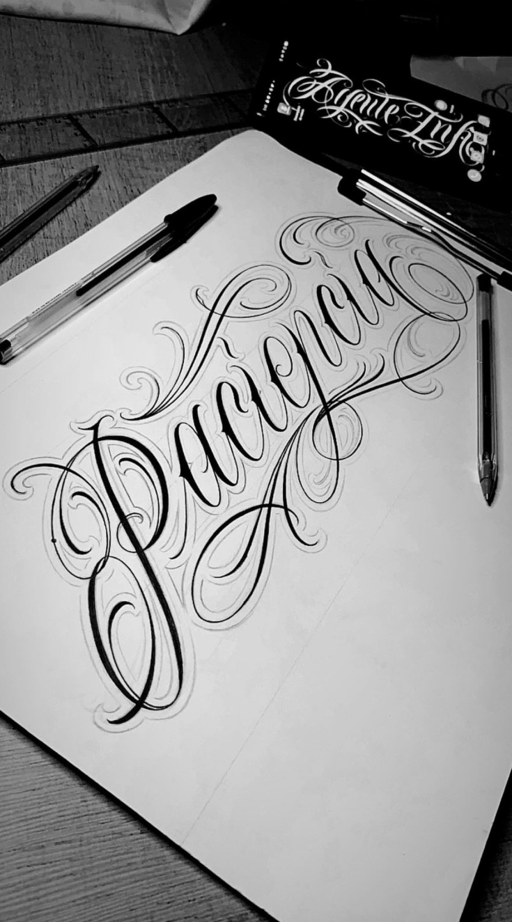 Caligrafía para eventos