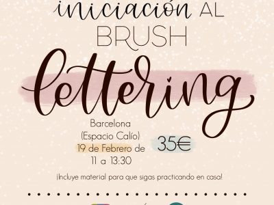 Curso de Lettering para principiantes en Barcelona