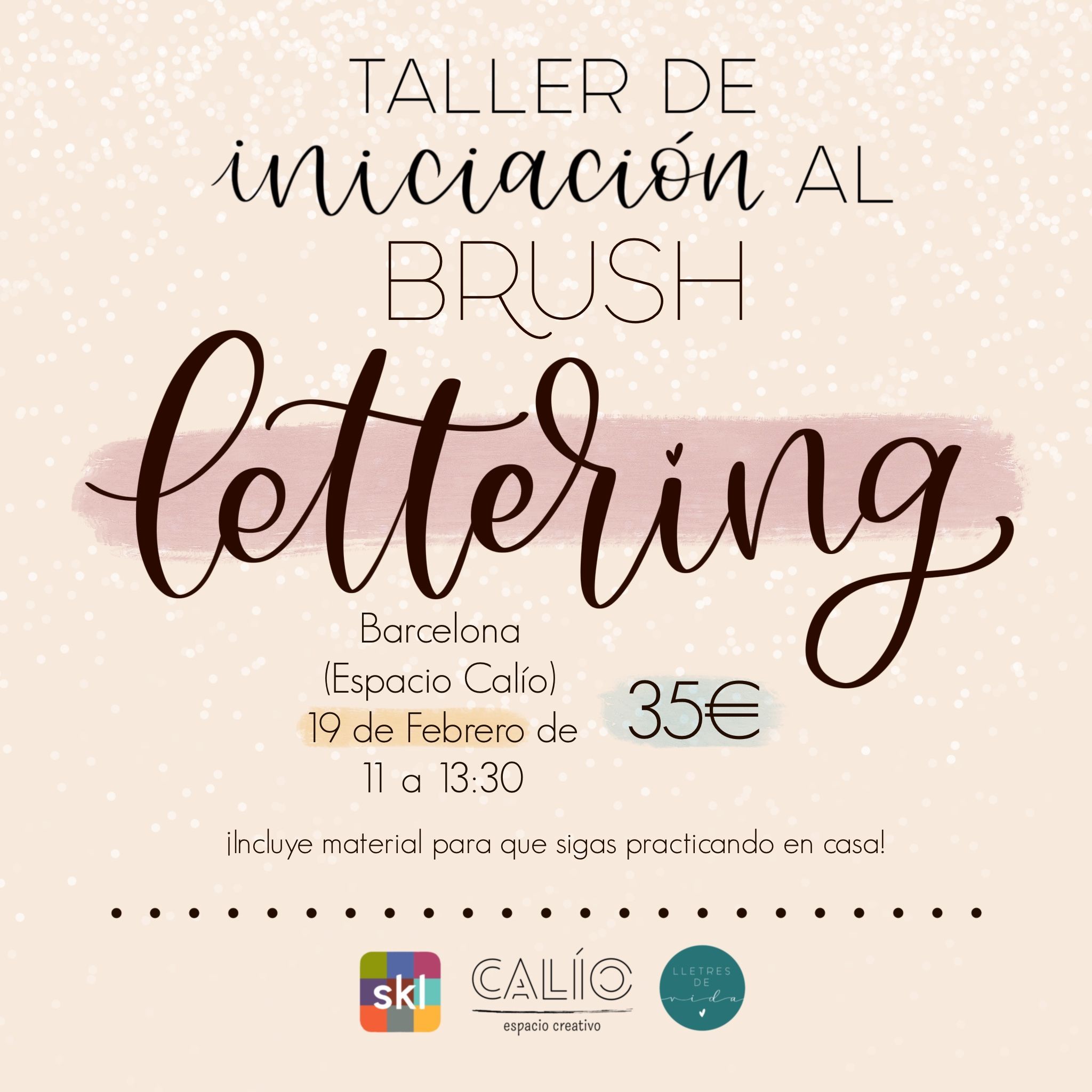 Curso de Lettering para principiantes en Barcelona