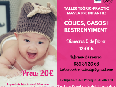 Taller Teoricopràctic de massatge infantil