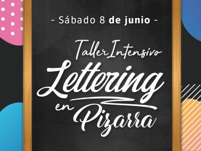 Taller de Lettering de Pizarras en Barcelona