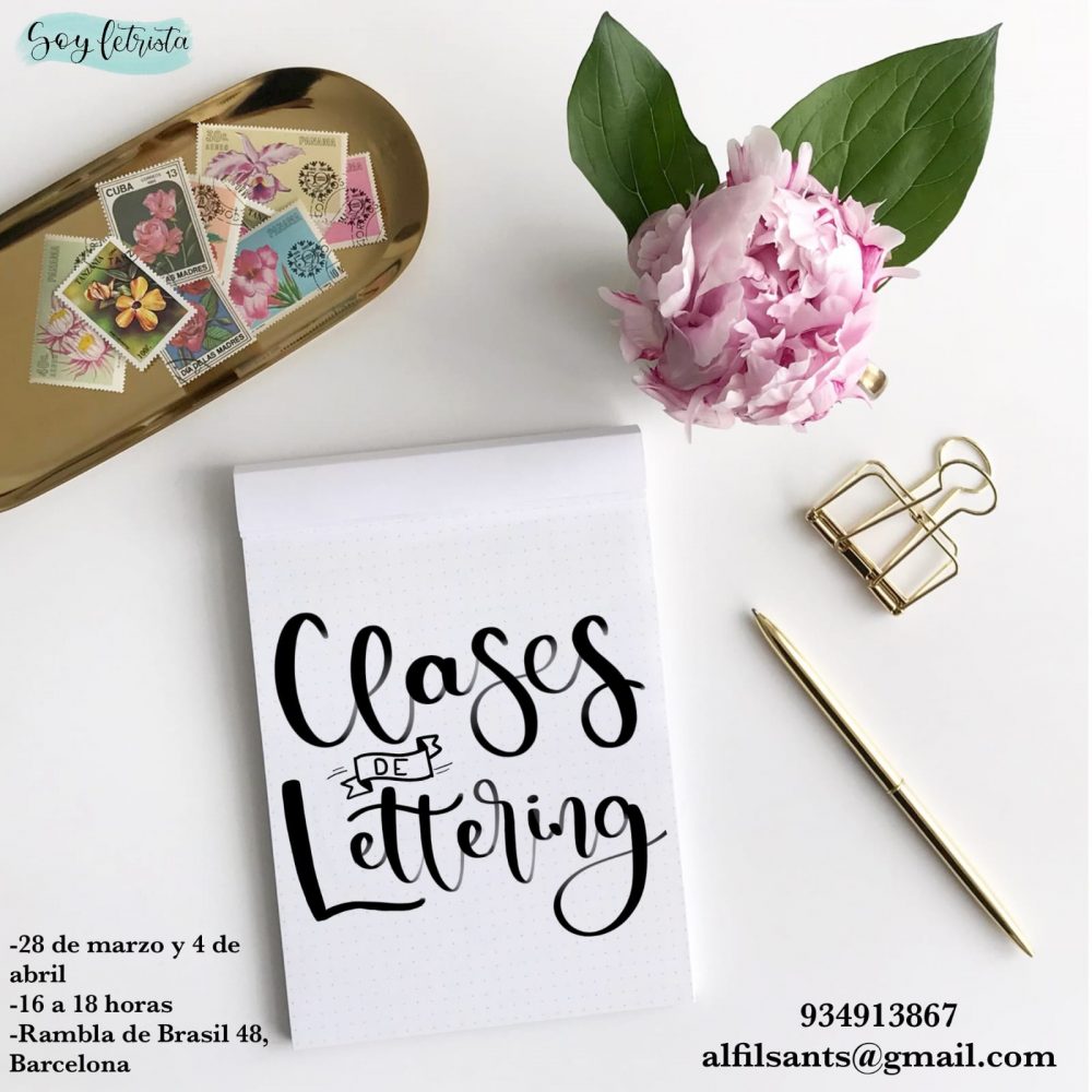 Clases de Lettering para Adultos en Barcelona