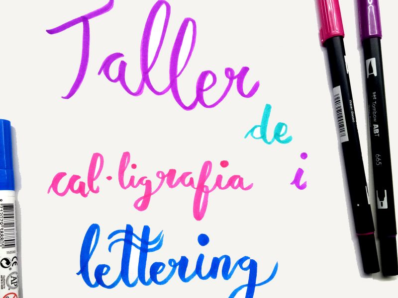 Taller cal.ligrafia i Lettering Lleida