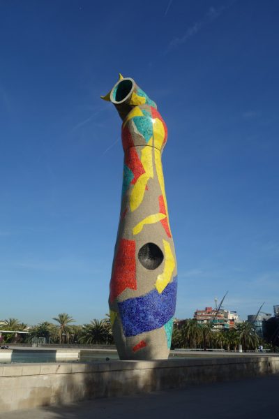 Escultura de Joan Miró para visitar con niños