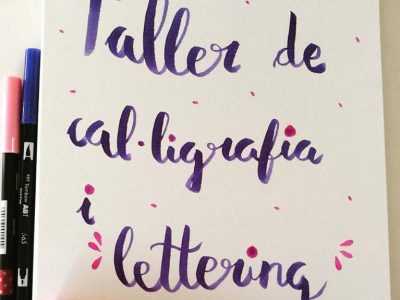 Taller de cal.ligrafia i Lettering Lleida