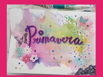 Taller Lettering i mixed media a La Pobla de Segur